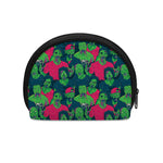 Green Walking Zombie Print Coin Purse