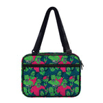 Green Walking Zombie Print Double Strap Bible Bag