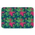 Green Walking Zombie Print Indoor Door Mat