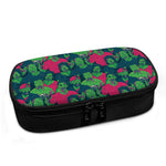 Green Walking Zombie Print Insulin Cooler Travel Case