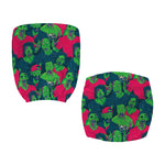 Green Walking Zombie Print Office Chair Cover