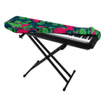 Green Walking Zombie Print Piano Keyboard Cover