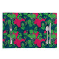 Green Walking Zombie Print Placemat