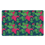 Green Walking Zombie Print Polyester Doormat