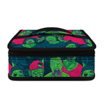 Green Walking Zombie Print Small Lunch Bag