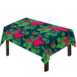 Green Walking Zombie Print Tablecloth