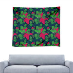 Green Walking Zombie Print Tapestry