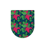 Green Walking Zombie Print Toilet Lid Cover