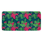 Green Walking Zombie Print Towel