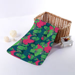 Green Walking Zombie Print Towel