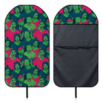 Green Walking Zombie Print Waterproof Car Seat Cover