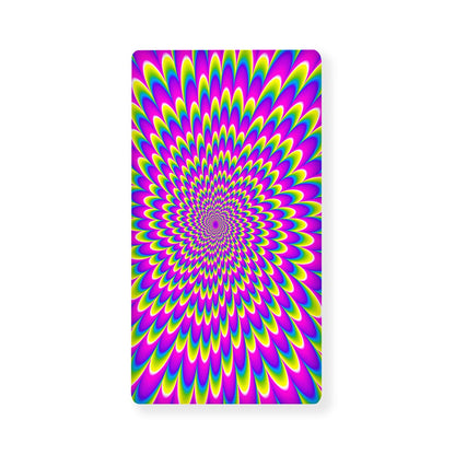 Green Wave Moving Optical Illusion Baby Crib Sheet