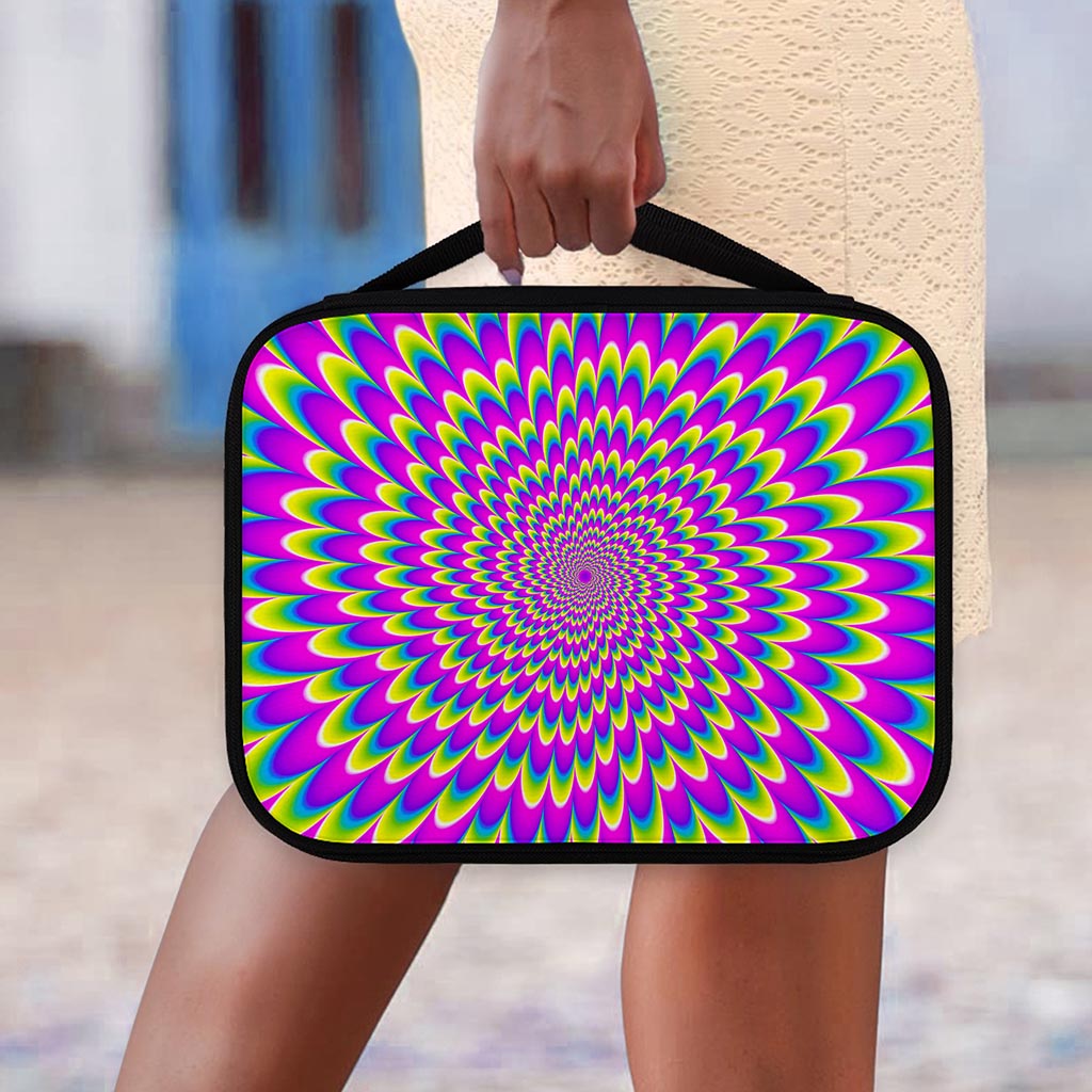 Green Wave Moving Optical Illusion Classic Bible Case