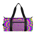 Green Wave Moving Optical Illusion Gym Bag