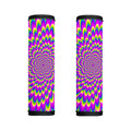 Green Wave Moving Optical Illusion Handle Covers