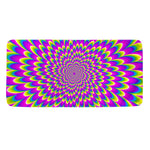 Green Wave Moving Optical Illusion Towel
