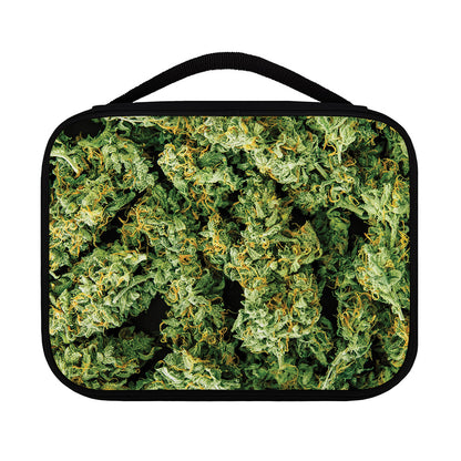 Green Weed Print Classic Bible Case