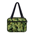 Green Weed Print Double Strap Bible Bag