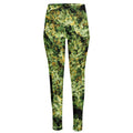 Green Weed Print High-Waisted Pocket Leggings