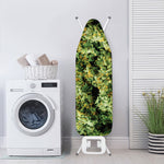 Green Weed Print Ironing Board Cover
