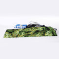 Green Weed Print Sports Towel