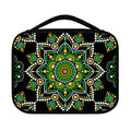 Green White Dot Mandala Print Classic Bible Case