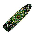 Green White Dot Mandala Print Ironing Board Cover