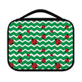 Green Zigzag Ladybird Pattern Print Classic Bible Case