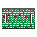 Green Zigzag Ladybird Pattern Print Golf Cart Seat Cover