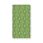 Green Zombie Pattern Print Baby Crib Sheet