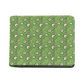 Green Zombie Pattern Print Bifold Wallet