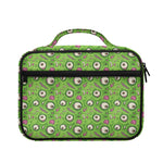 Green Zombie Pattern Print Briefcase Bible Bag