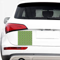Green Zombie Pattern Print Car Sticker