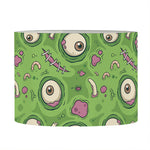Green Zombie Pattern Print Drum Lamp Shade