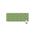 Green Zombie Pattern Print Extended Mouse Pad