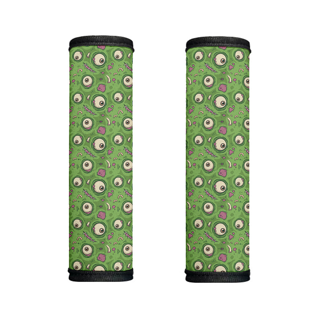 Green Zombie Pattern Print Handle Covers