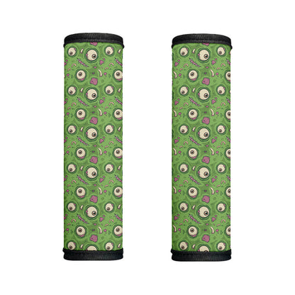 Green Zombie Pattern Print Handle Covers