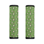 Green Zombie Pattern Print Handle Covers