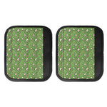 Green Zombie Pattern Print Handle Covers