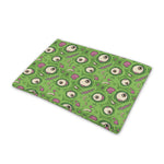 Green Zombie Pattern Print Pet Cooling Mat Cover