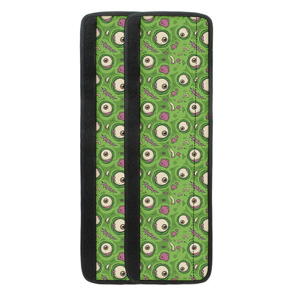 Green Zombie Pattern Print Refrigerator Handle Covers