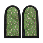 Green Zombie Pattern Print Skillet Handle Cover