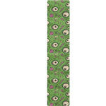 Green Zombie Pattern Print Table Runner