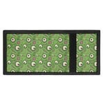 Green Zombie Pattern Print Trifold Wallet