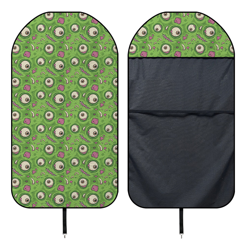 Green Zombie Pattern Print Waterproof Car Seat Cover