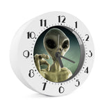 Grey Alien 3D Print Alarm Clock