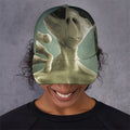 Grey Alien 3D Print Baseball Cap