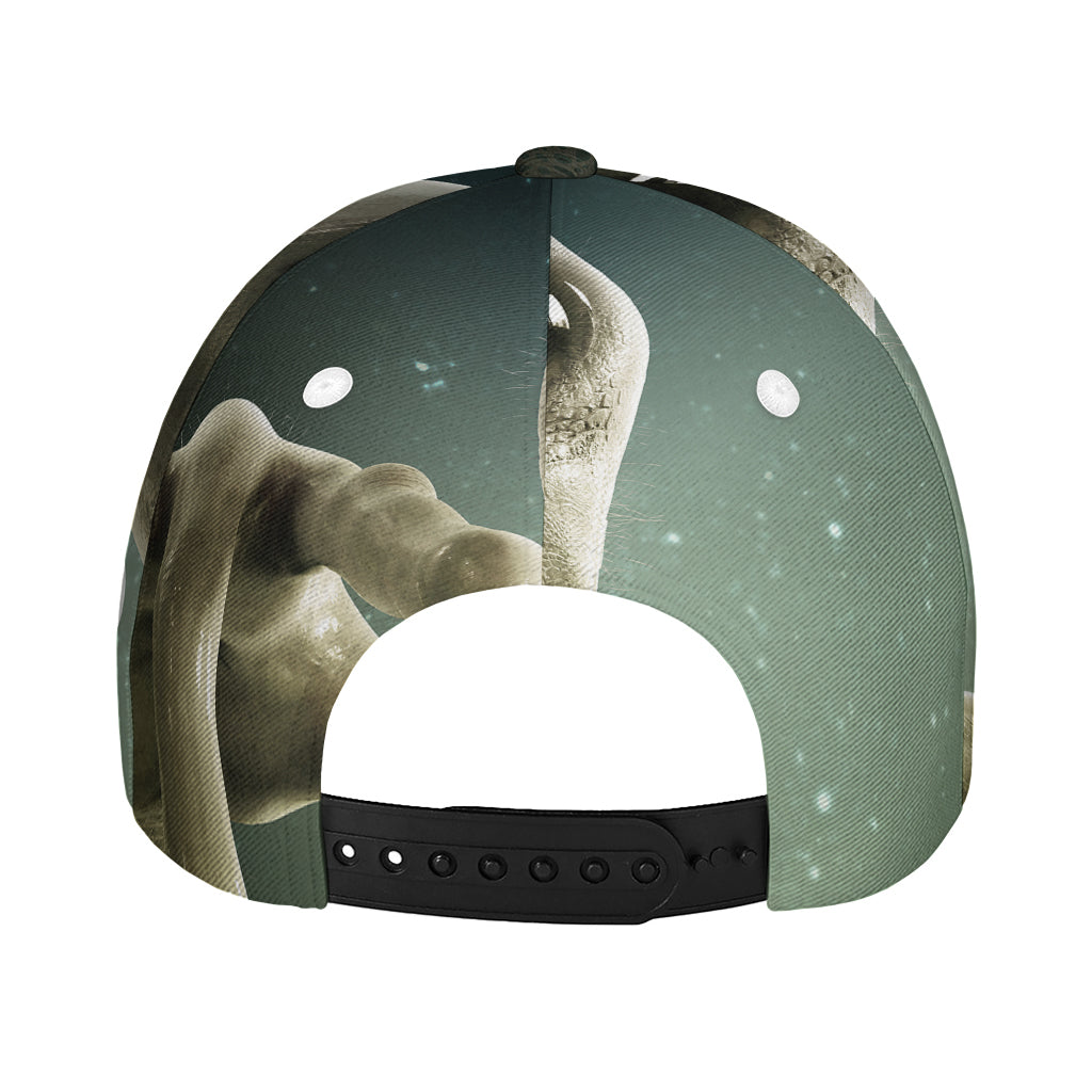Grey Alien 3D Print Baseball Cap