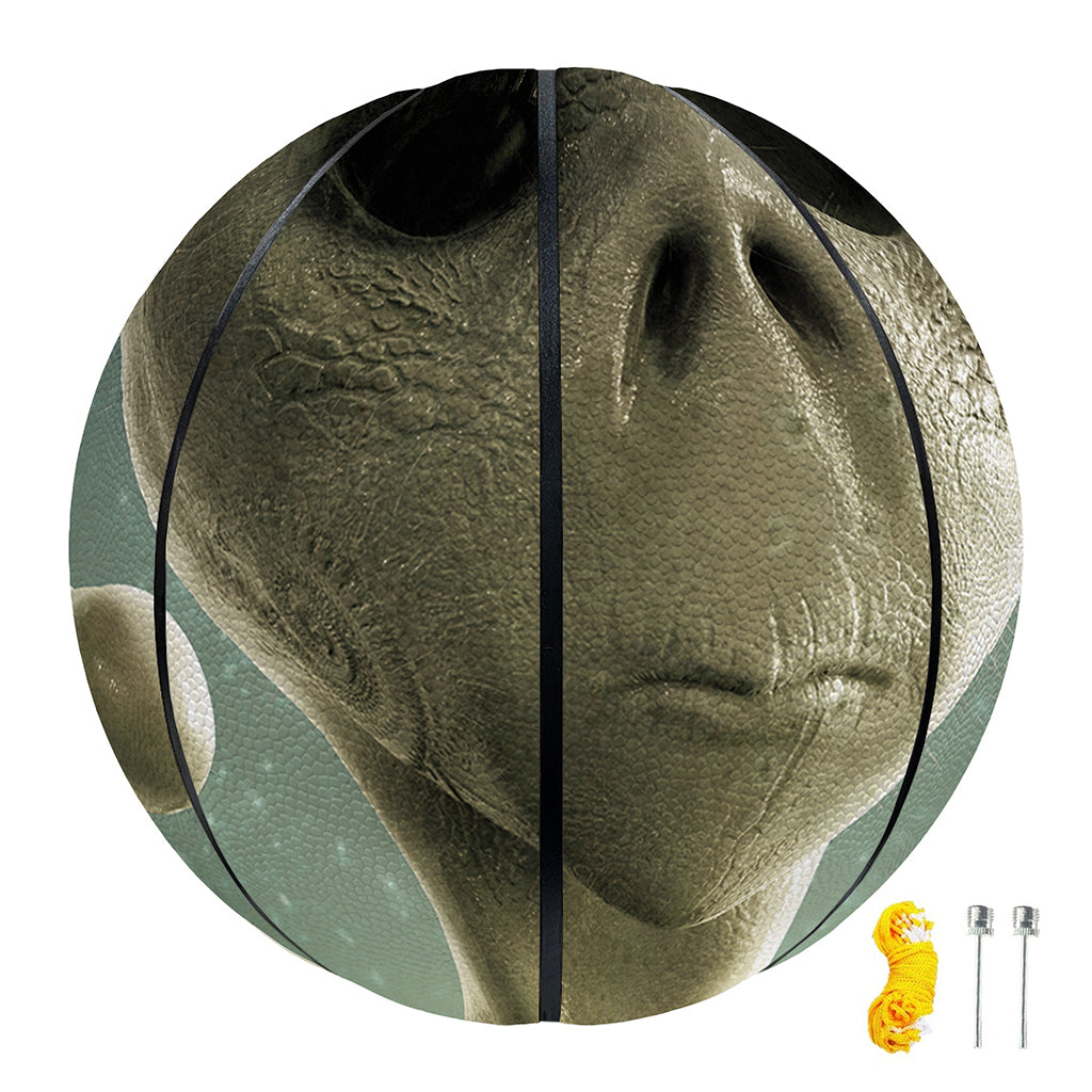 Grey Alien 3D Print Basketball