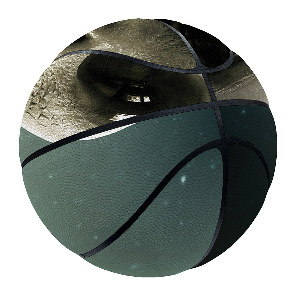 Grey Alien 3D Print Basketball